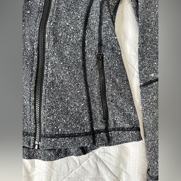 LULULEMON Define Jacket Luminesce Splatter White Black - Picture 6 of 8